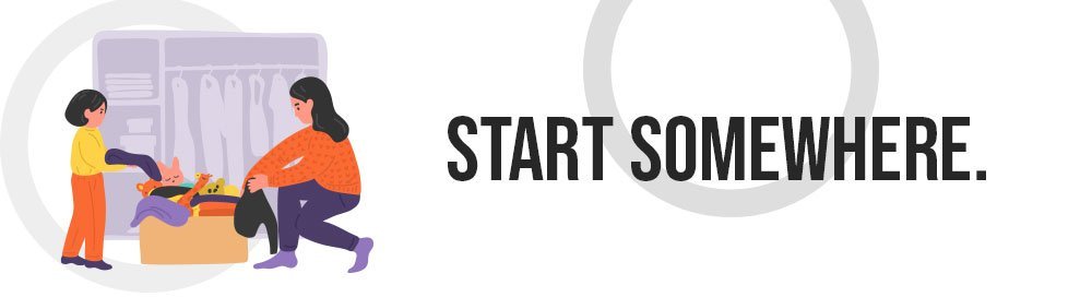 Start somewhere